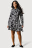 Mono Printed Shirt Dress