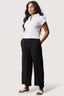 Mono Geo Border Hem Wide Leg Trousers