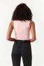 Nude Pink Square Neck Slinky Bodysuit