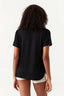 Black Passion Zebra Panel Tee - Select Fashion