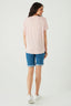 Nude Pink Be Happy Grown On Tee