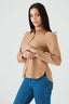 Camel Oversized Shirt