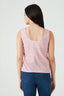 Pink Printed Woven Vest