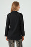 BLACK EDGE TO EDGE TEXTURED SOFT JACKET