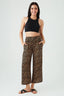 Multi Animal Pull-On Crop Trousers