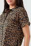 Multi Animal Print Double Pocket Shirt