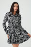 Mono Printed Shirt Dress