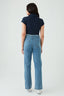 Midwash Braid Waist Belt Jeans