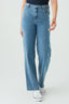 Midwash Braid Waist Belt Jeans