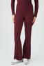 Plum Crinkle Flares