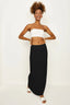 Black Basic Maxi Skirt - Select Fashion