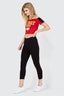 Black 2 Pack Crop Leggings - Select Fashion