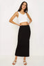 Black Basic Maxi Skirt - Select Fashion