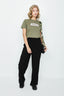 Black Wide Leg Soft Trouser - Select Fashion