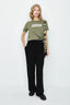 Black Wide Leg Soft Trouser - Select Fashion