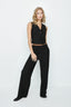 Black Pinstripe Waistcoat - Select Fashion