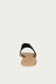 Black Croc 3 Strap Slider - Select Fashion