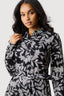 Mono Printed Shirt Dress