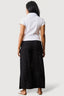 Mono Geo Border Hem Wide Leg Trousers