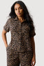 Multi Animal Print Double Pocket Shirt