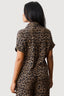 Multi Animal Print Double Pocket Shirt