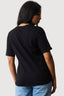 Black Basic Oversized Cotton Tee