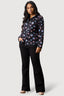 Washed Black 2 Button Bootcut Jean