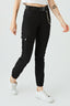 Black Chain Cargo Trousers