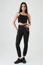 Black Chain Cargo Trousers