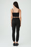 Black Chain Cargo Trousers