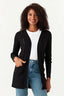 Black FG Mid Length E2E Cardigan