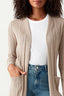 Mink FG Longline E2E Rib Cardigan
