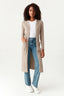 Mink FG Longline E2E Rib Cardigan