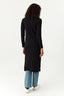 Black FG Longline E2E Rib Cardigan