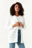 White MG Pointelle E2E Cardigan