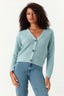 Summer Sage Button Through Cardigan