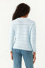 Light Blue Stitchy Crew Neck Jumper