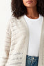 Stone MG Pointelle E2E Cardigan