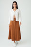 White Crochet Tie Front Cardi