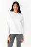 Optic White Oversized Sweat - Select Fashion