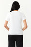 Optic White Flower Market Diamante Tee - Select Fashion