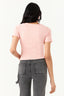 Nude Wide Rib Bow Detail Top - Select Fashion