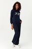 Navy New York Emb Sweat