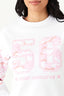 Pink Camo Applique Panel Sweat - Select Fashion