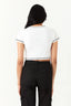 Optic White Nevada Contrast Overlock Tee - Select Fashion