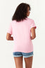Pink Good Things Tie Front Tee