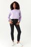 Lilac Tie Side Sweat