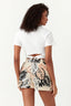 Stone Tropical Textured Pull On Short