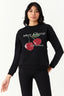 Black Mon Cherie Cherry Sweat - Select Fashion