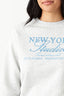 Light Grey Marl New York Studios Emb Sweat - Select Fashion